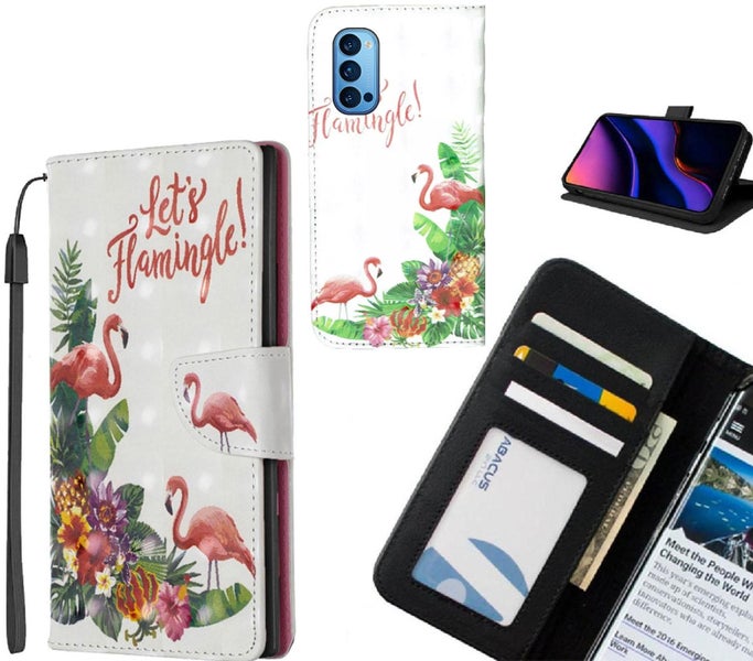 Oppo Reno 4 Pro Case Leather Wallet Case 3D Pattern Printed Carousel 1