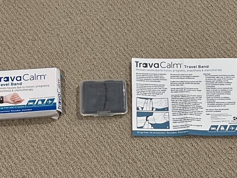TravaCalm Travel Band – Natural Nausea Relief Carousel 1