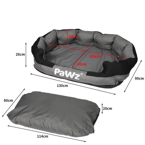 PaWz Waterproof Pet Dog Calming Bed Memory Foam Carousel 10