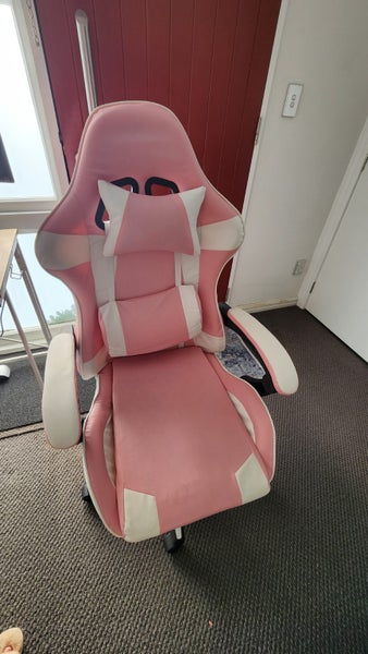2 Monitor, Mount stand, computer table and gaming chair - workstation setup Carousel 1