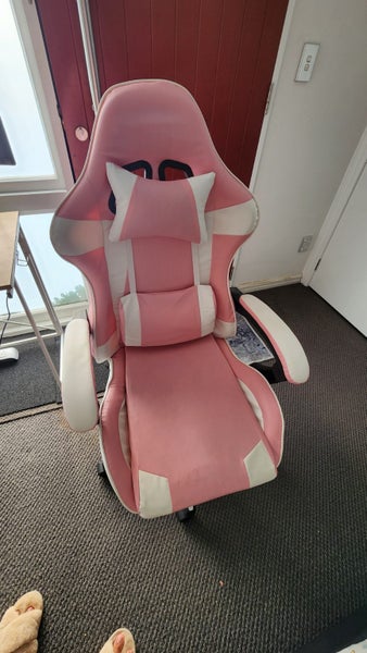 2 Monitor, Mount stand, computer table and gaming chair - workstation setup Carousel 2