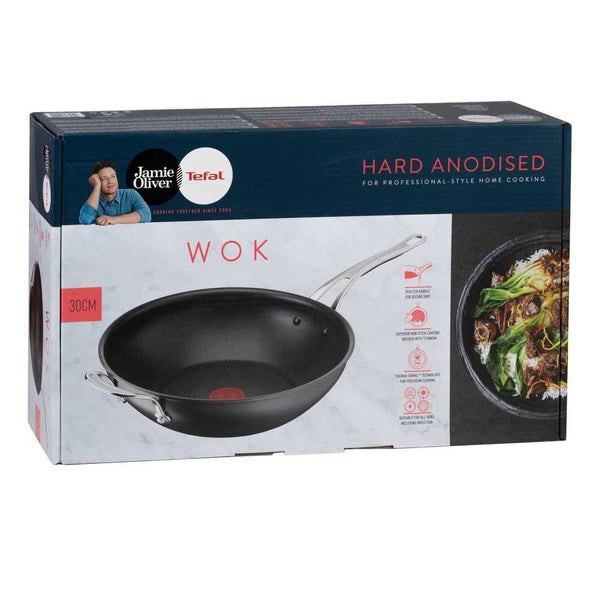 Tefal Jamie Oliver Cooks Classic Induction Wok 30cm Carousel 2