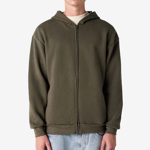 AMERICAN APPAREL RF497 REFLEX FLEECE UNISEX FULL ZIP HOODED SWEAT - LIEUTENANT Carousel 1