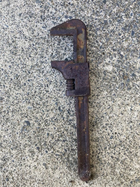 Rusty antique tool Carousel 1
