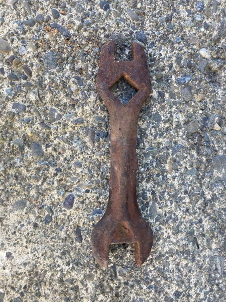 Small antique rusty tool Carousel 2