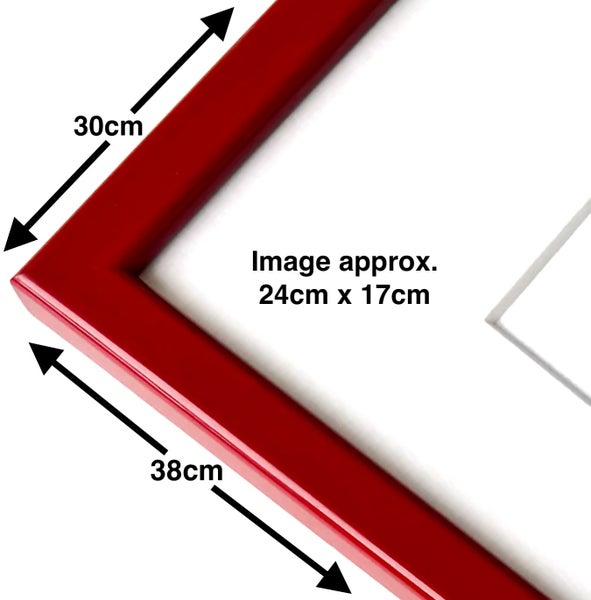 The Red & Blue Story No 20 | Vintage Wall Art | Framed Print 1/20 Carousel 20