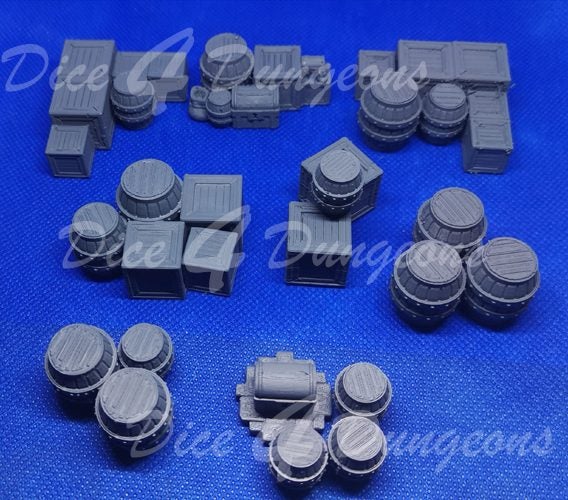 Townsfolke Scatter Storage Set#1 Dungeons and Dragons dice4dungeons Carousel 1