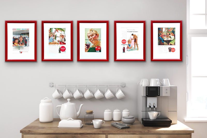 1940s-1950s Coca Cola Collection | Vintage Wall Art | 15 Framed Prints Carousel 2