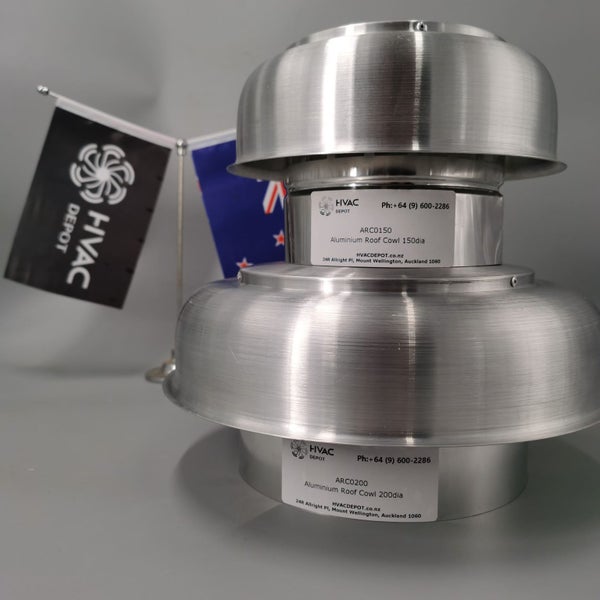 HYVENT Aluminium Roof Cowl 150dia Carousel 2