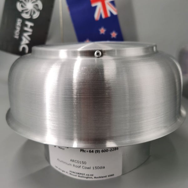 HYVENT Aluminium Roof Cowl 150dia Carousel 6