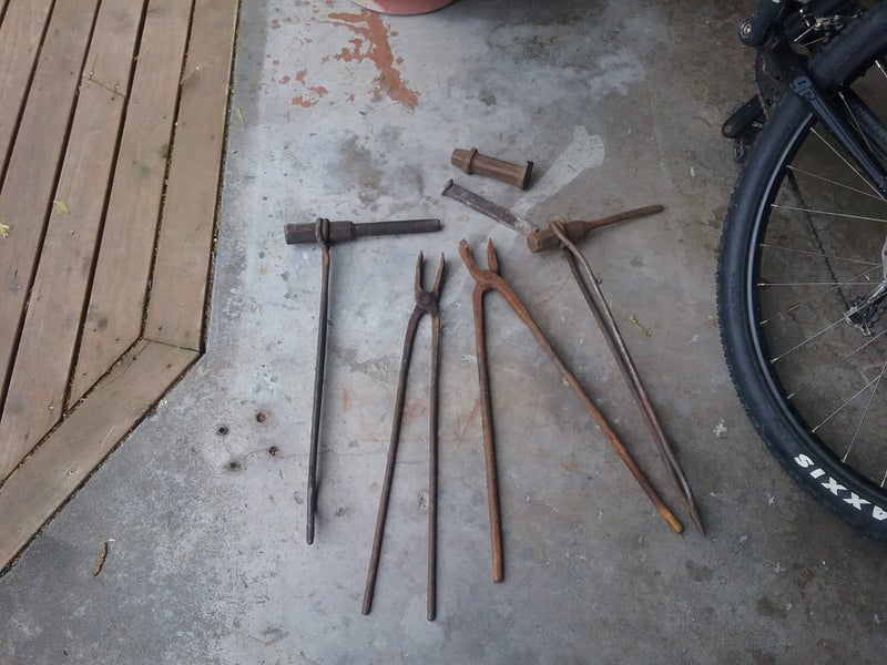 Blacksmithing tools Carousel 1