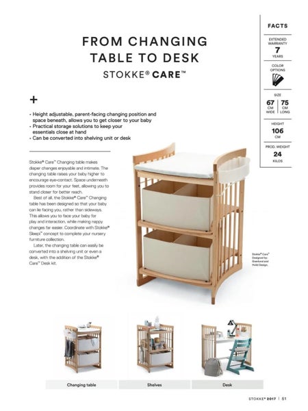 Stokke Changing Table64059822858113113