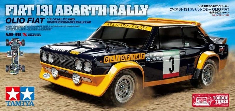 Tamiya 58723 131 Abarth Rally OF MF-01X Carousel 1