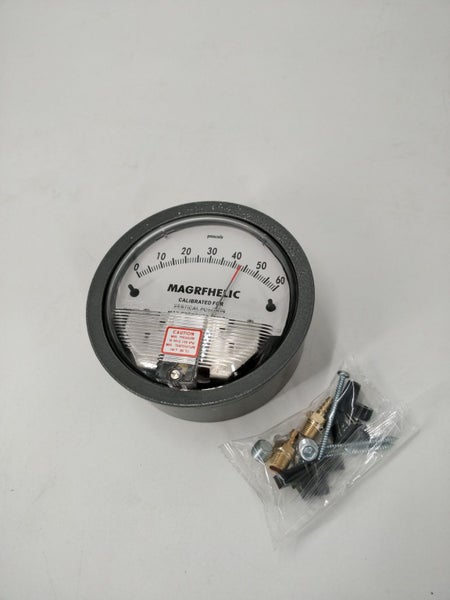 BRAND NEW pressure gauge (0-60Pa) Carousel 2
