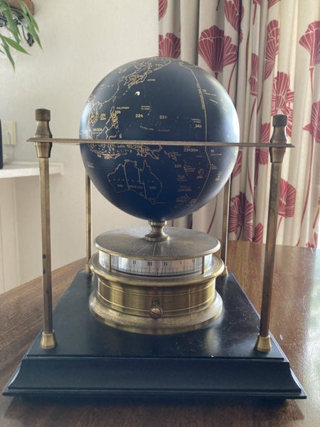Antique Geographical Society clock Carousel 1