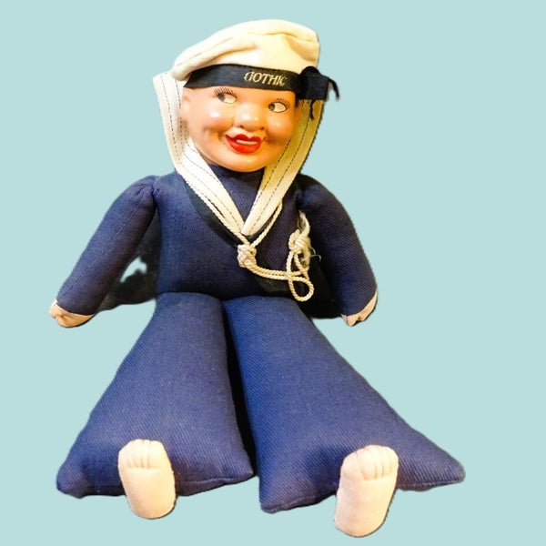 VINTAGE SAILOR DOLL (1930s-1060s) Carousel 1