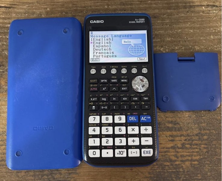 Graphing Calculator Casio FX-CG50. NCEA approved Carousel 1