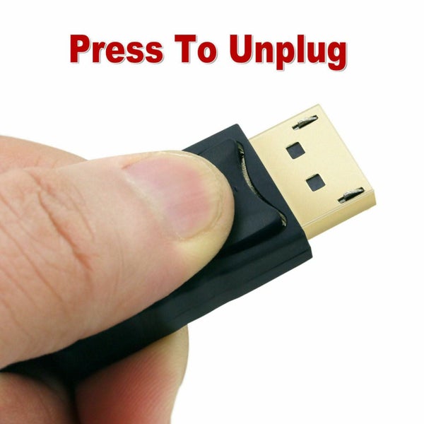 4K Display Port to HDMI Female Adapter Converter DisplayPort DP to HDMI Carousel 3