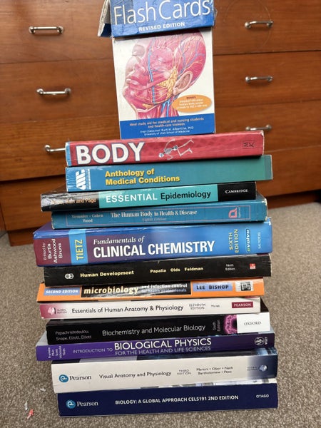 First year health science textbooks Carousel 1
