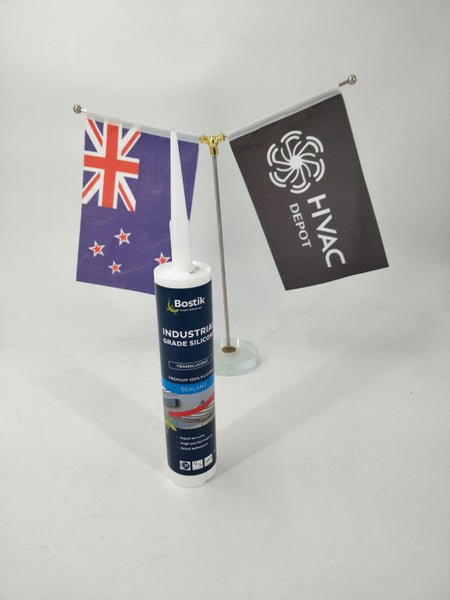 Industrial grade silicone sealant clear 300mL cartridge Carousel 1