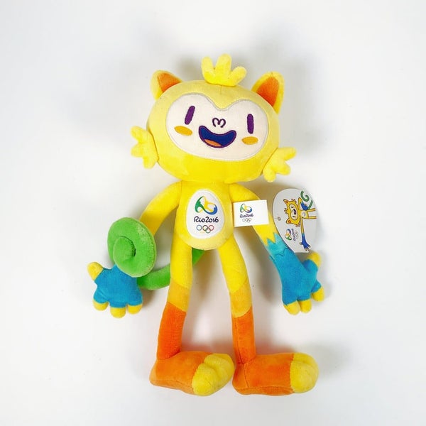 RIO 2016 Olympic Mascot VINICIUS Plush Soft Toy Carousel 1