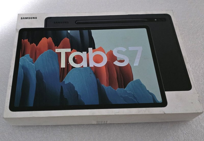 Samsung Galaxy Tab S7 11" Tablet - Black - 256GB Wi-Fi - SM-T870 - Display Demo Carousel 1