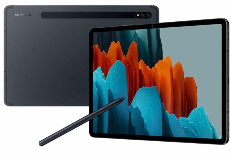 Samsung Galaxy Tab S7 11" Tablet - Black - 256GB Wi-Fi - SM-T870 - Display Demo Carousel 5