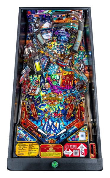 Foo Fighters Licensed Pro Pinball- Brand new -pick up /delivery from Auckland .63931369627137112