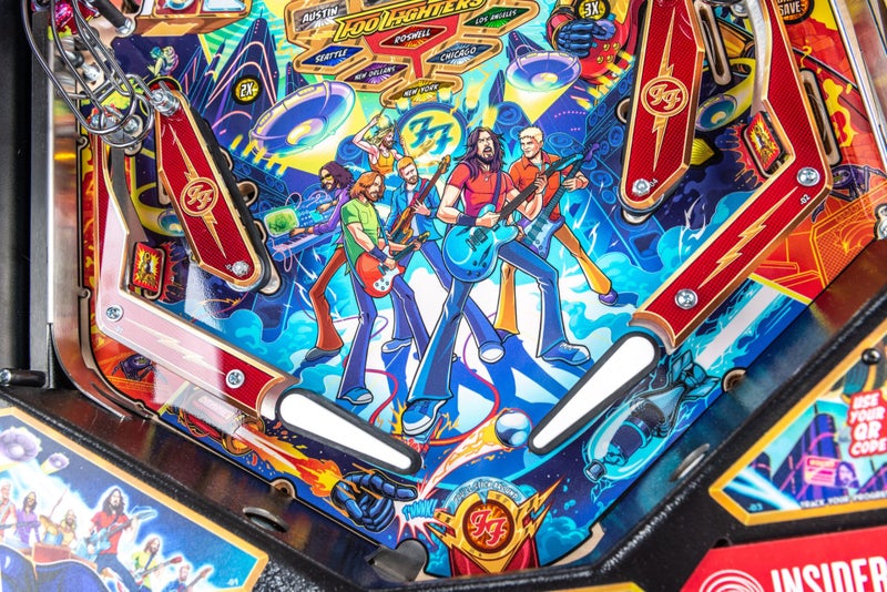Foo Fighters Licensed Pro Pinball- Brand new -pick up /delivery from Auckland .63931369627137113