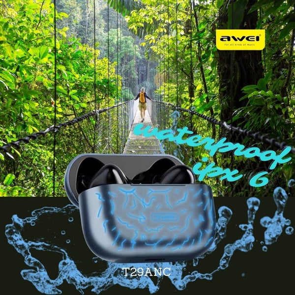 ANC EarBuds Pro - Bluetooth - HiFi Audio - 8hr Play - Super Bass - LED Case Carousel 6