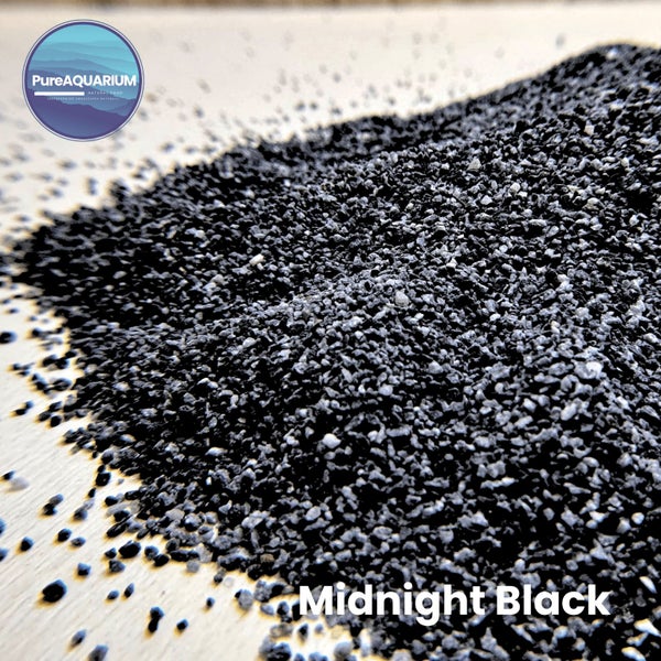 PureAquarium Natural Sand - Midnight Black Carousel 1