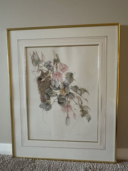 Merrilyn Jaquiery Artist Proof 25/25 Grey Warbler Carousel 1