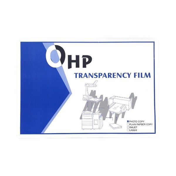 OHP 100mic A4 Transparency Film, Pack of 100 OHPA4100 Carousel 1