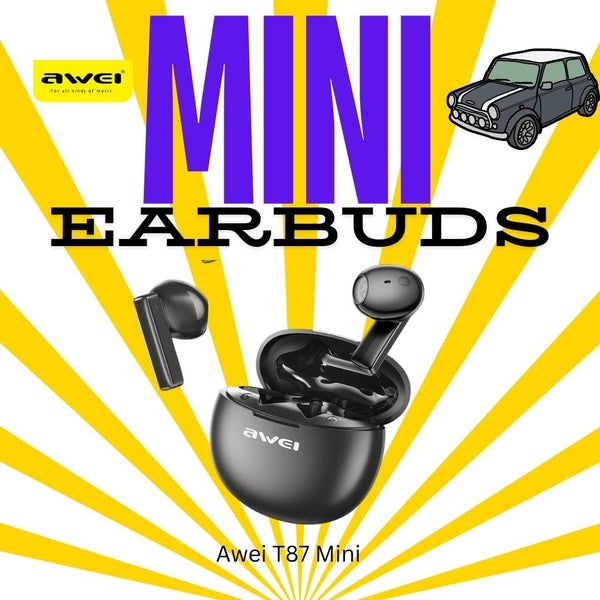 Mini Wireless Earbuds – Compact Charging Case – IPX6 Waterproof Carousel 7