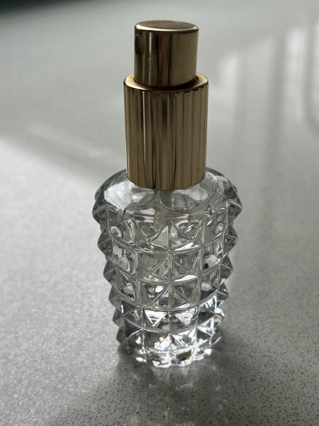 Echt Kristall handgeschliffen crystal perfume spray bottle Carousel 1