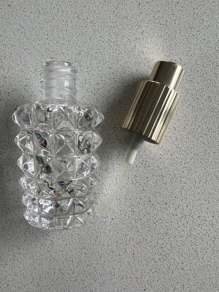 Echt Kristall handgeschliffen crystal perfume spray bottle Carousel 3