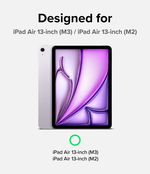 iPad Air 13" (M3/M2) Paper Touch Film Soft 1+1 by Ringke Carousel 2