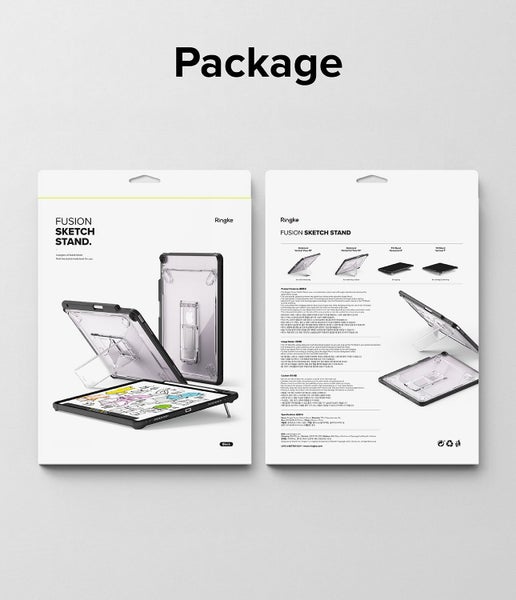 iPad Air 13" (M3/M2) Fusion Sketch Stand Black Case by Ringke Carousel 15