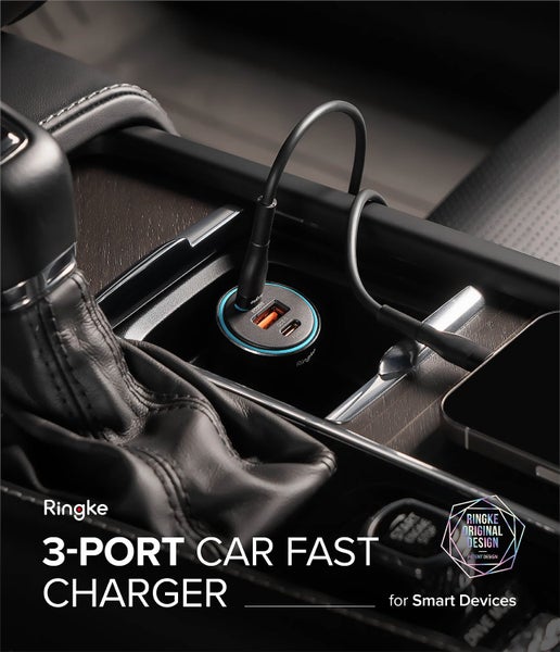 Ringke 3 Ports Car Fast Charger Carousel 2