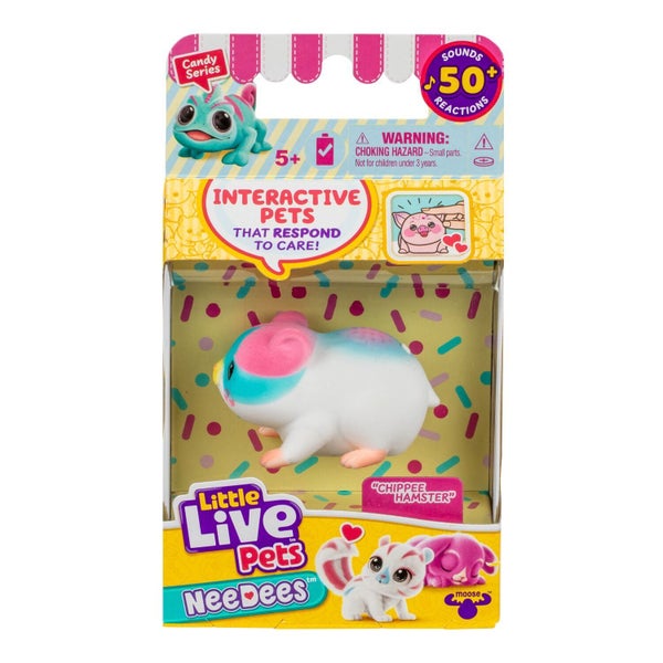 Little Live Pets Needees - Chippee Hamster Carousel 1