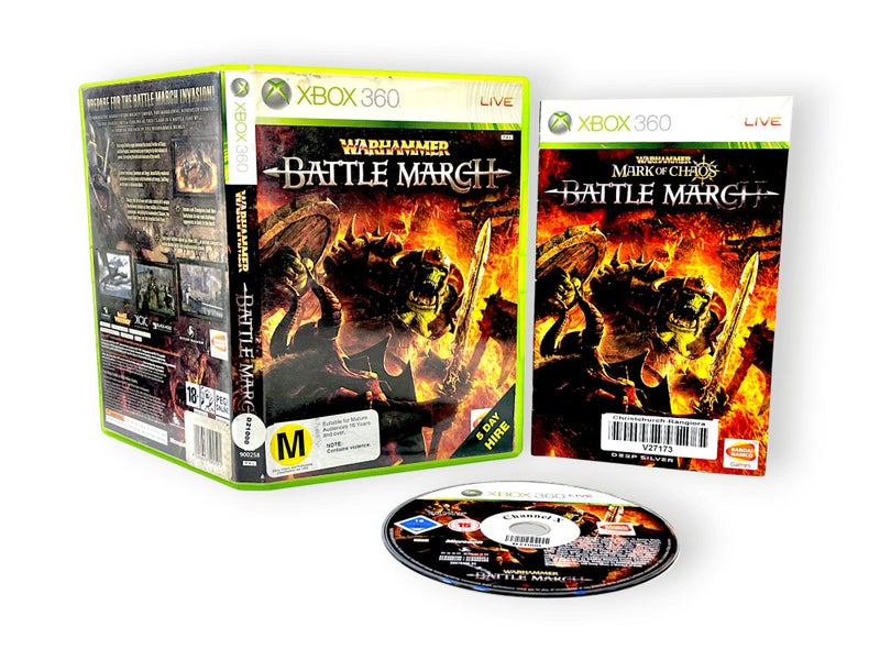 WARHAMMER: Battle March (Xbox 360) *TIDY & COMPLETE* Carousel 1