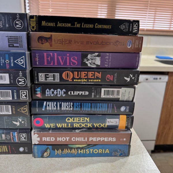 bulk music vhs lot Carousel 3