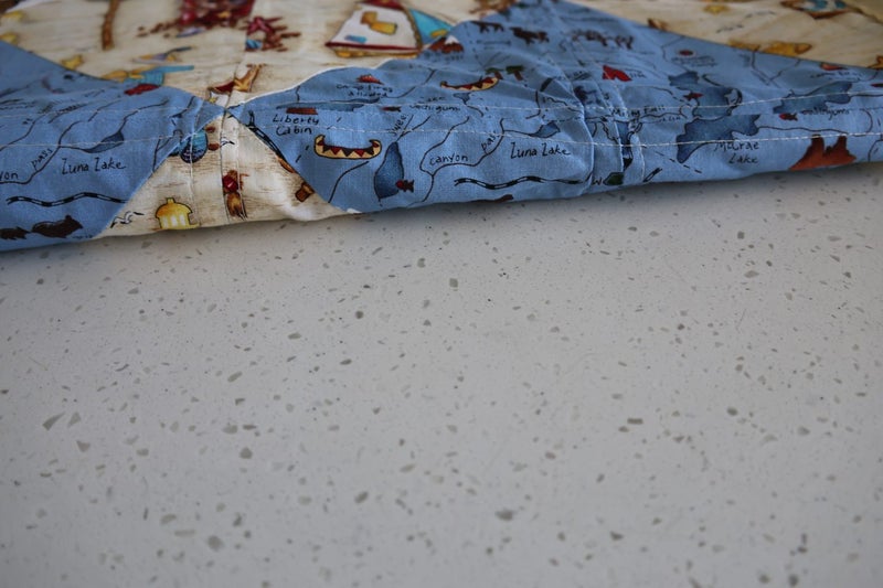Fun Shabby Chic Kids' Vintage Theme - Great for Bed Cover, Couch Blanket, etc. Carousel 11