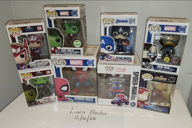 Funko Pop Marvel Funko 6 Various Pops.Price Per One Funko You Choose Which One. Carousel 1