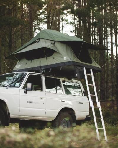 FELDON SHELTER CROW'S NEST REGULAR ROOFTOP TENT - GREEN Carousel 1