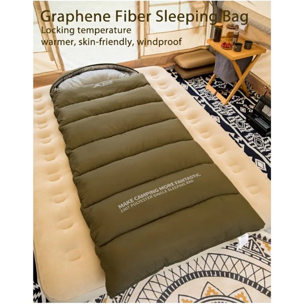 NNETM Compact Winter Sleeping Bag for Camping & Hiking Carousel 5