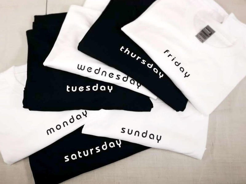 Premium T-Shirt Design-Monday to Sunday Theme T shirt design (included 8 shirts) Carousel 1