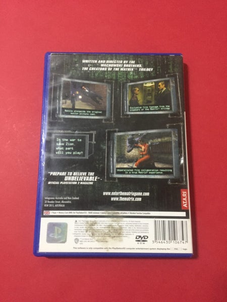 Enter The Matrix (PS2) Carousel 2