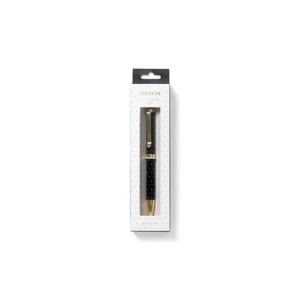 Filofax Ballpoint Pen 1mm Black Ink Moonlight F132823 Carousel 1