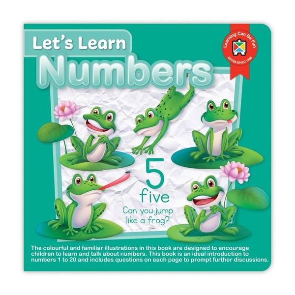 Acme Let's Learn Numbers Board Book 555977 for Kids Carousel 1